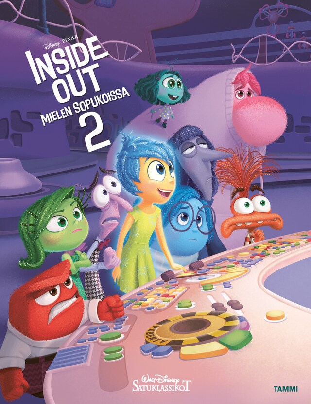 Kirjankansi teokselle Disney Pixar. Inside Out 2. Satuklassikot (e-äänikirja)