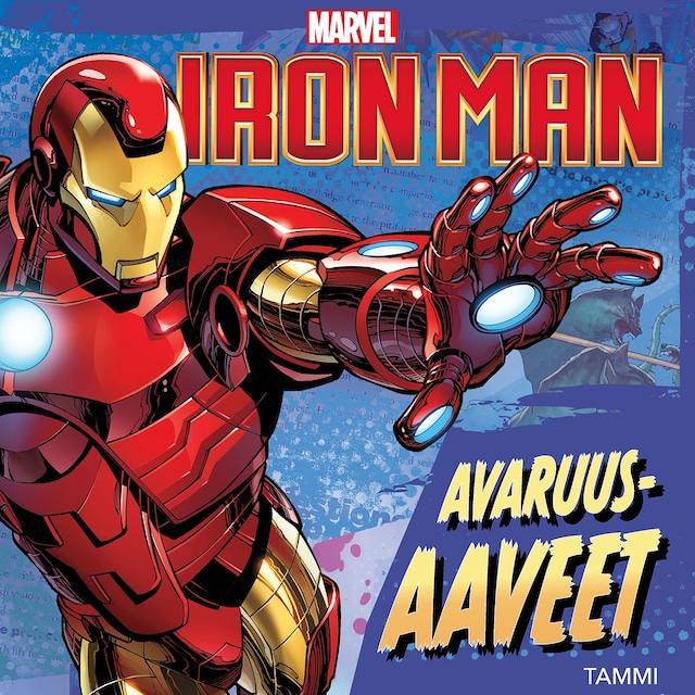 Kirjankansi teokselle Marvel. Iron Man. Avaruusaaveet