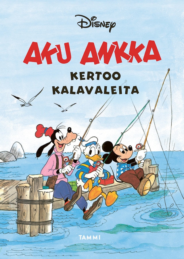 Kirjankansi teokselle Aku Ankka kertoo kalavaleita (e-äänikirja)