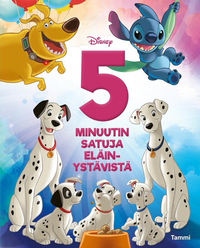 Kirjankansi teokselle Disney. 5 minuutin satuja eläinystävistä (e-äänikirja)