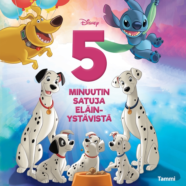 Kirjankansi teokselle Disney. 5 minuutin satuja eläinystävistä