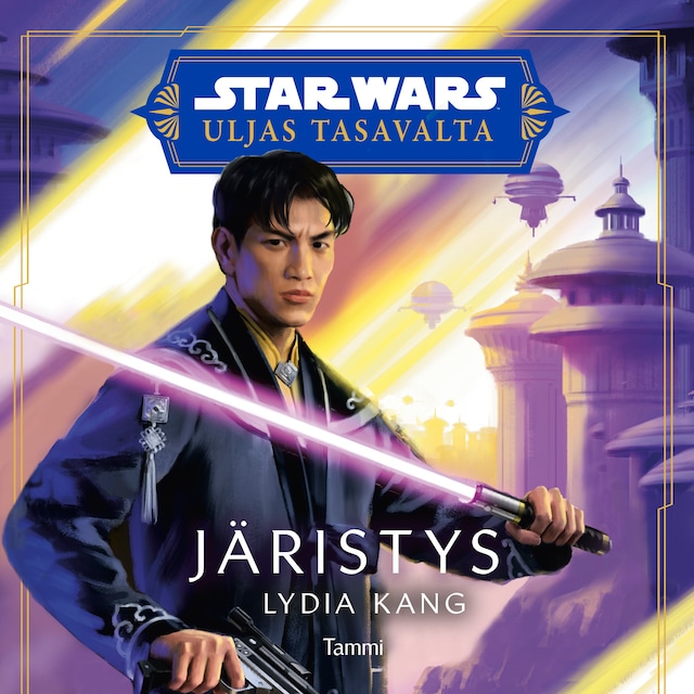 Kirjankansi teokselle Star Wars Uljas tasavalta. Järistys