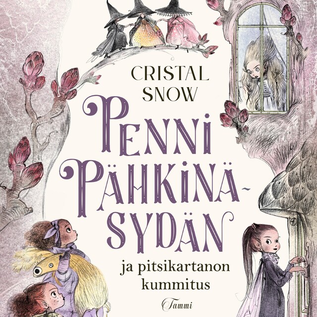 Copertina del libro per Penni Pähkinäsydän ja pitsikartanon kummitus