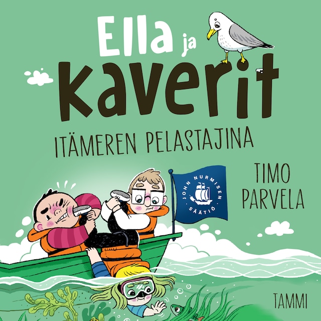 Kirjankansi teokselle Ella ja kaverit Itämeren pelastajina