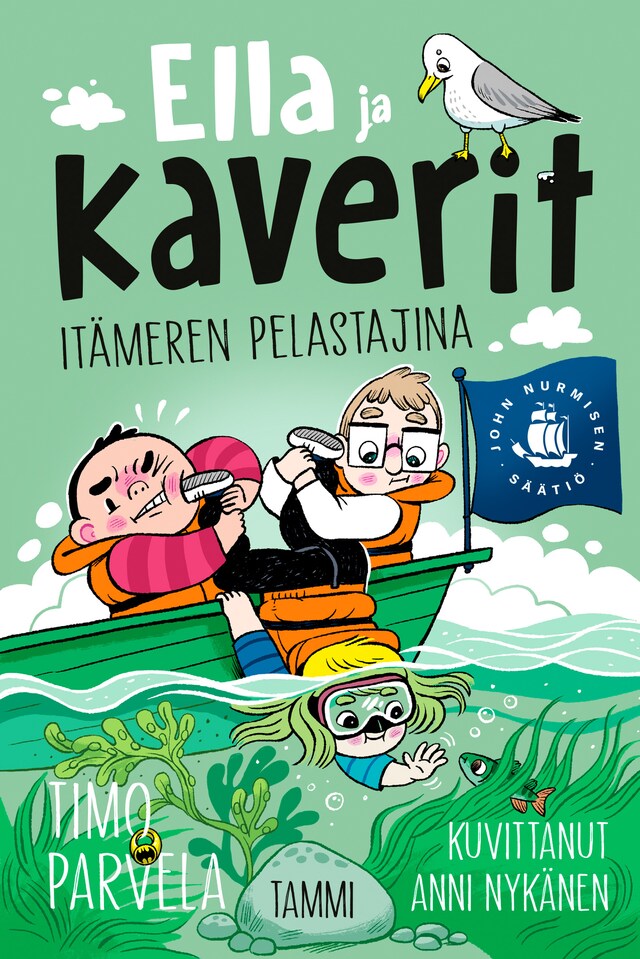 Book cover for Ella ja kaverit Itämeren pelastajina (e-äänikirja)