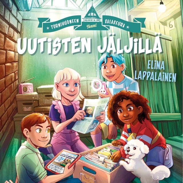 Book cover for Tornihuoneen salaseura. Uutisten jäljillä