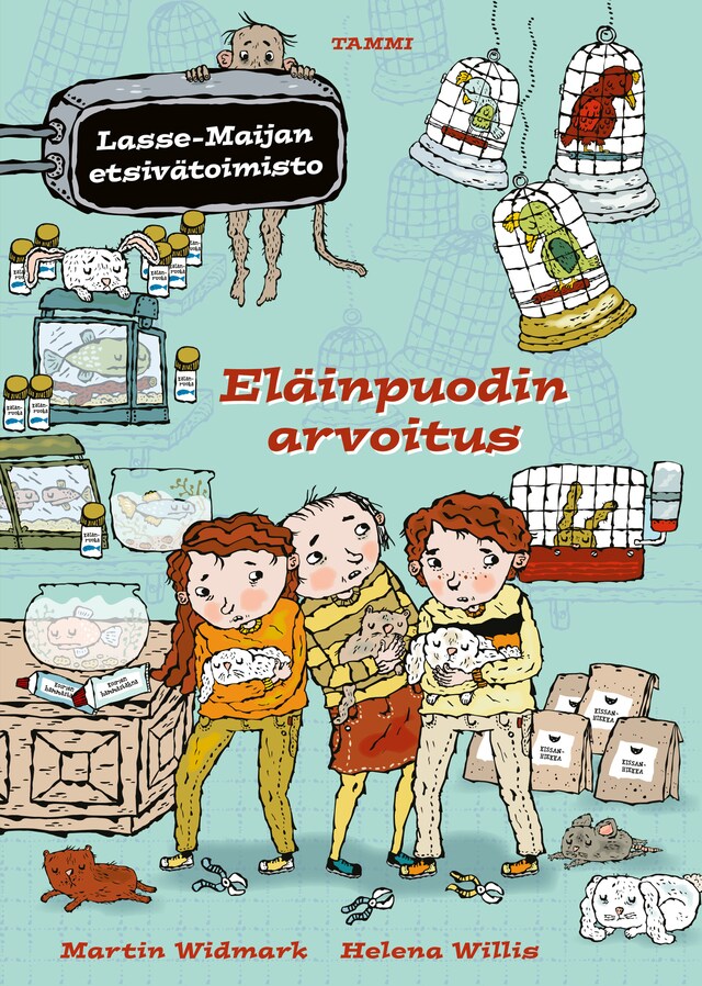 Copertina del libro per Eläinpuodin arvoitus. Lasse-Maijan etsivätoimisto (e-äänikirja)