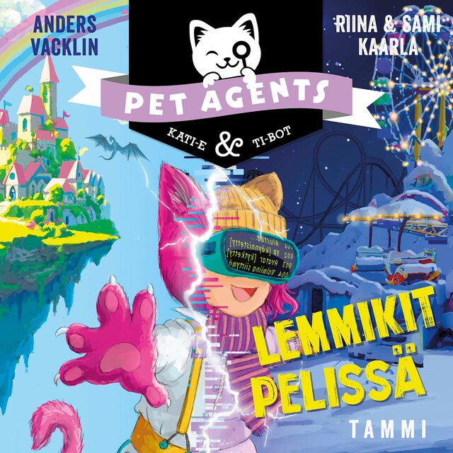 Book cover for Lemmikit pelissä. Pet Agents 11