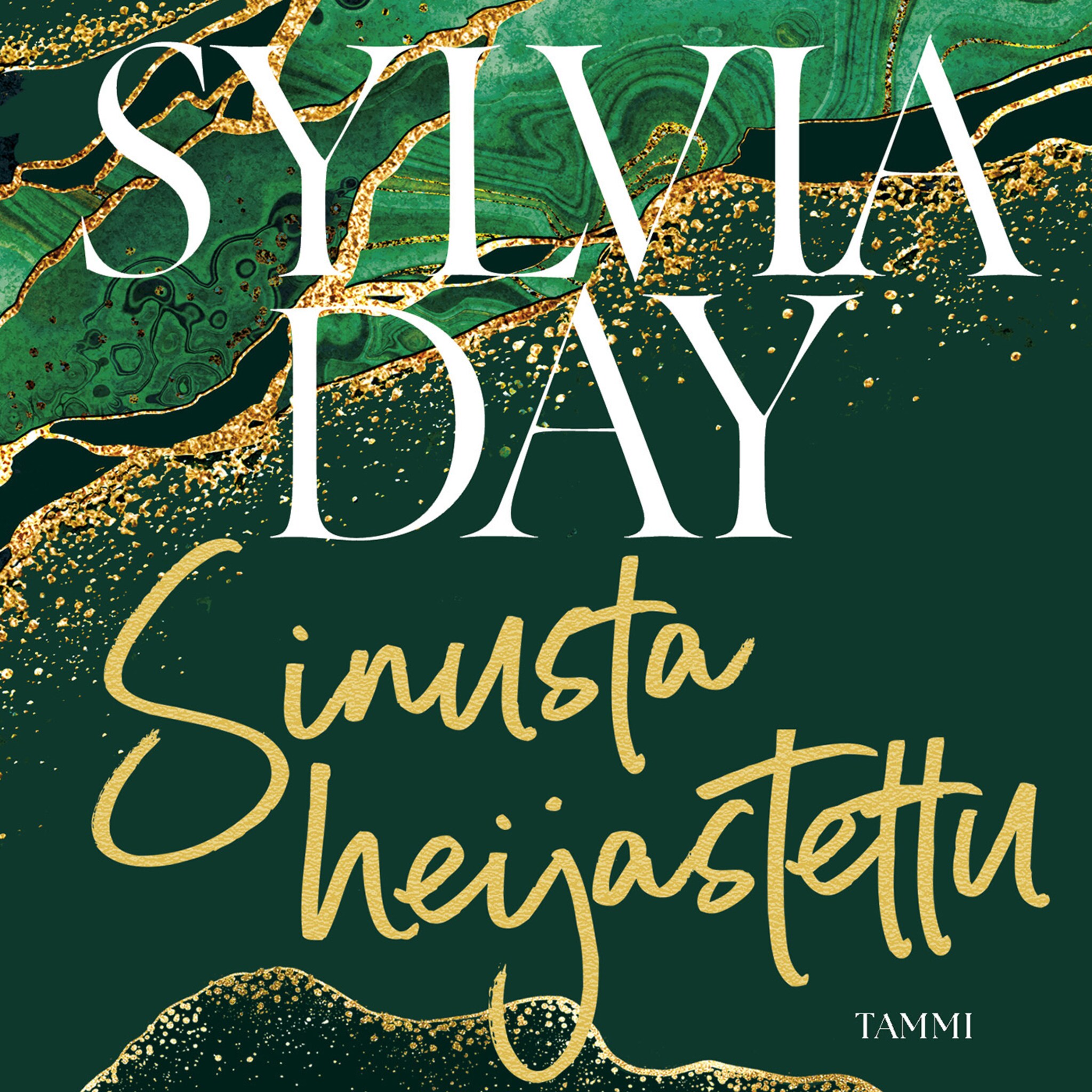 Äänikirjan Sinusta heijastettu kansikuva