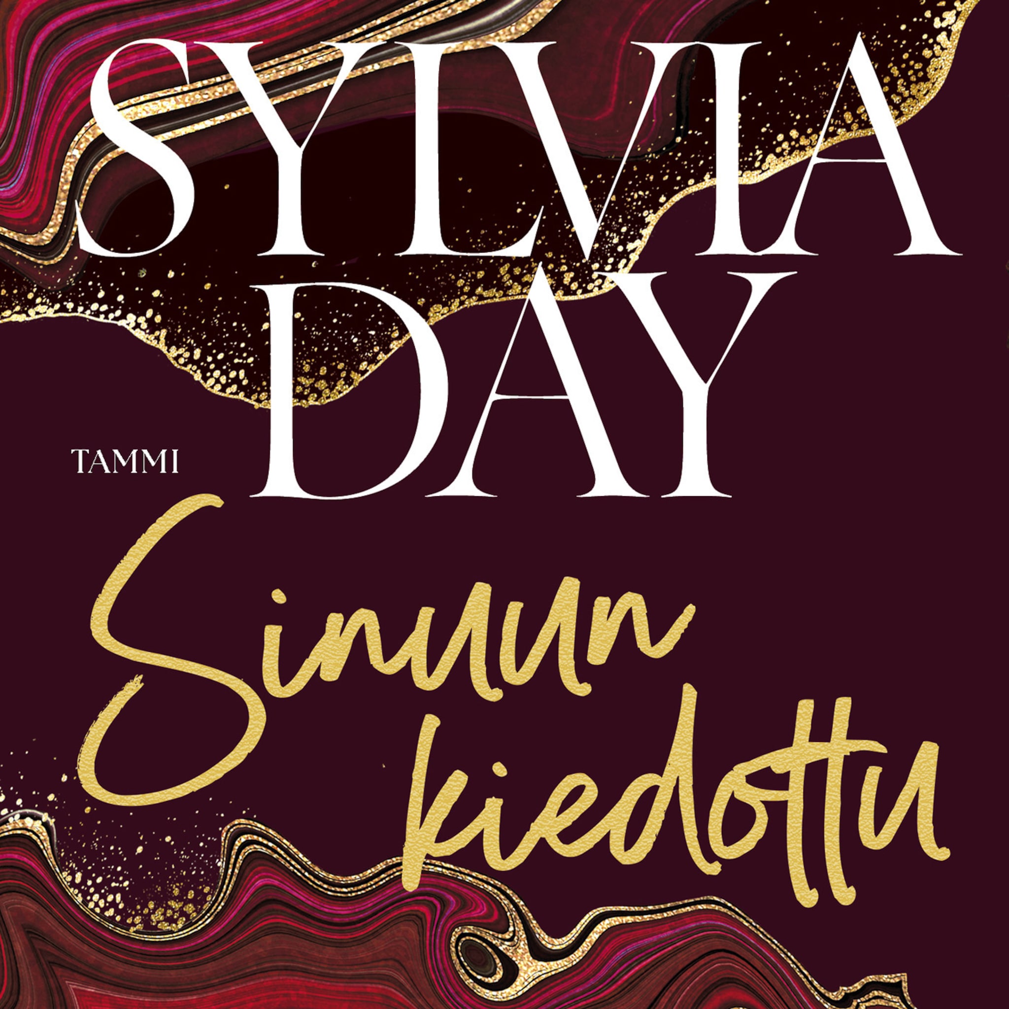 Äänikirjan Sinuun kiedottu kansikuva