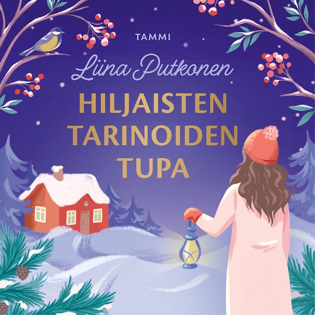 Book cover for Hiljaisten tarinoiden tupa