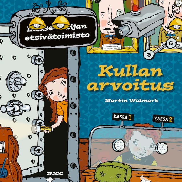 Book cover for Kullan arvoitus. Lasse-Maijan etsivätoimisto