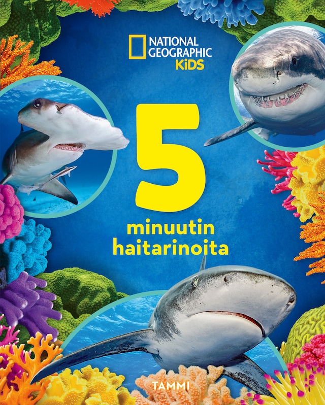 Kirjankansi teokselle National Geographic. 5 minuutin haitarinoita (e-äänikirja)