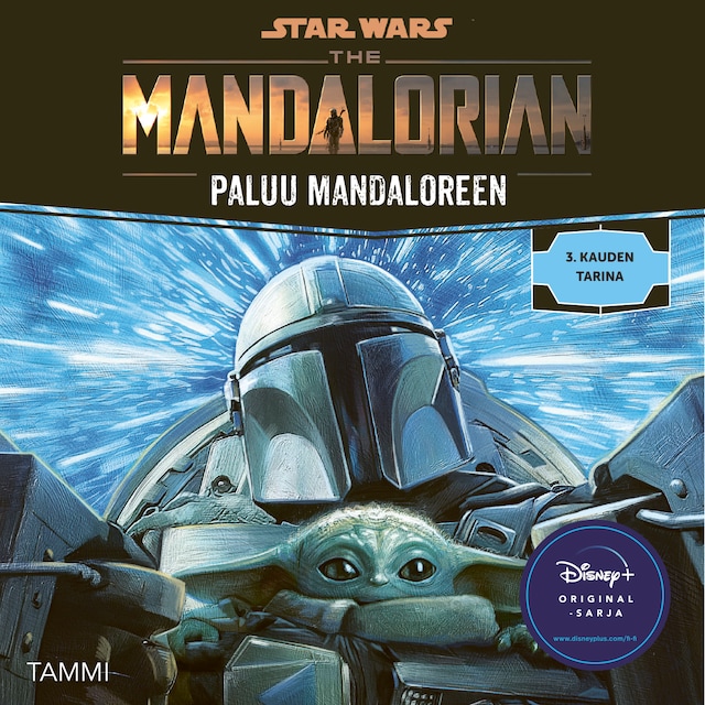 Kirjankansi teokselle The Mandalorian. Paluu Mandaloreen