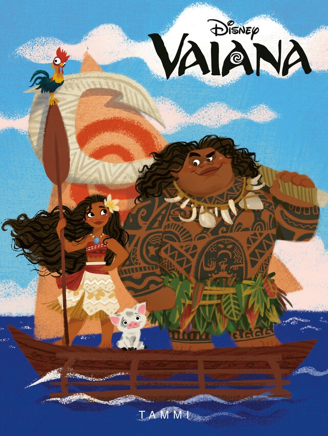 Kirjankansi teokselle Disney. Vaiana (e-äänikirja)