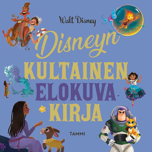 Kirjankansi teokselle Disneyn kultainen elokuvakirja