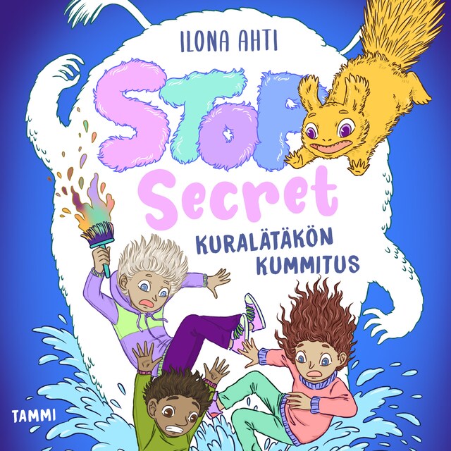 Book cover for Stop Secret. Kuralätäkön kummitus