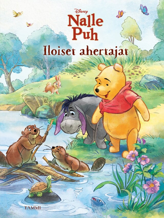 Kirjankansi teokselle Disney. Nalle Puh. Iloiset ahertajat (e-äänikirja)