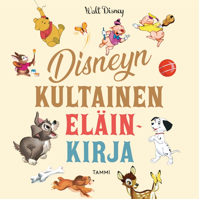 Kirjankansi teokselle Disneyn kultainen eläinkirja