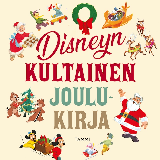 Kirjankansi teokselle Disneyn kultainen joulukirja