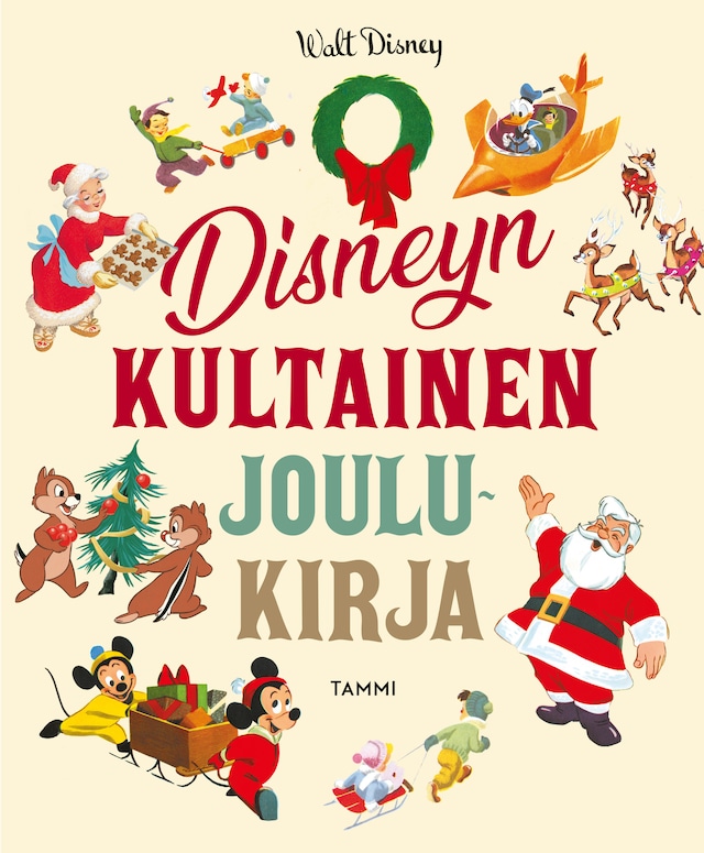 Kirjankansi teokselle Disneyn kultainen joulukirja (e-äänikirja)