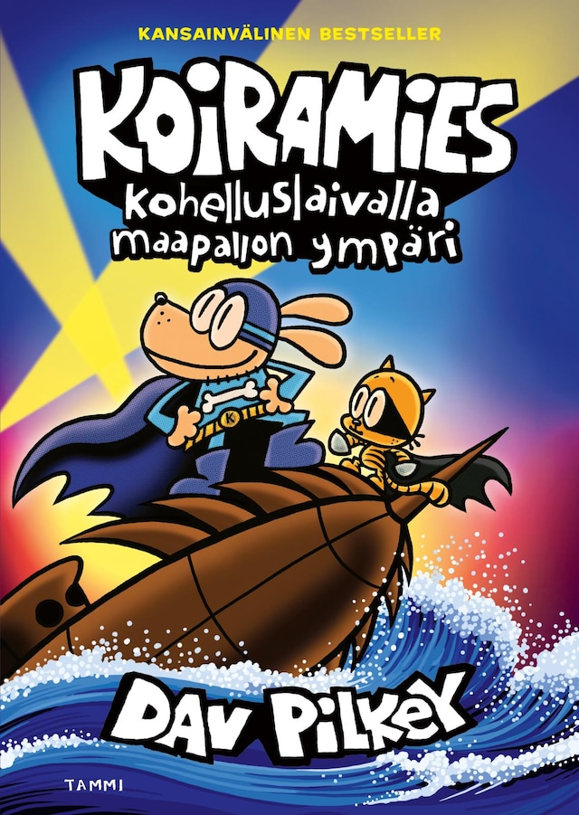 Couverture de livre pour Koiramies Kohelluslaivalla maapallon ympäri