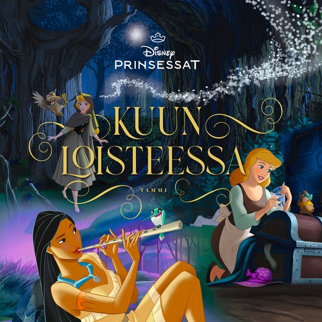 Kirjankansi teokselle Disney. Prinsessat. Kuun loisteessa