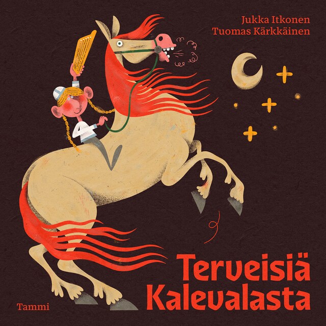 Kirjankansi teokselle Terveisiä Kalevalasta