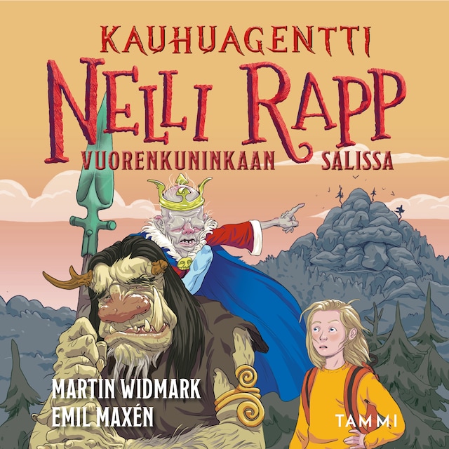 Portada de libro para Kauhuagentti Nelli Rapp Vuorenkuninkaan salissa