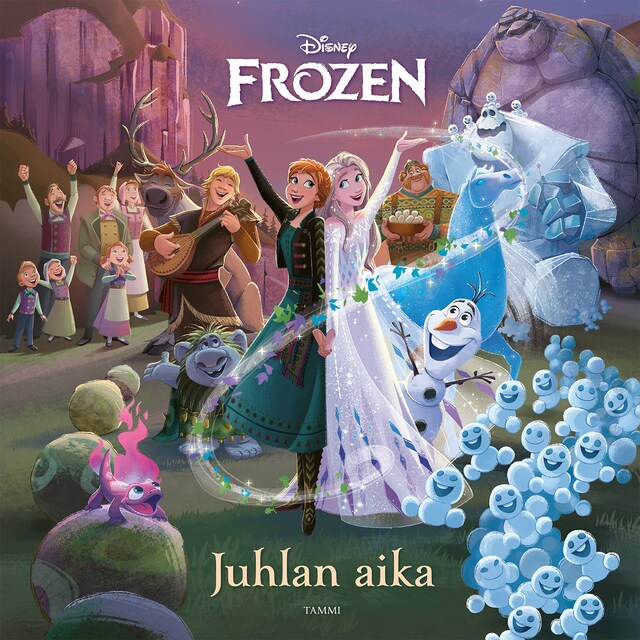 Kirjankansi teokselle Disney. Frozen. Juhlan aika