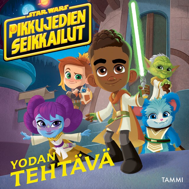 Kirjankansi teokselle Star Wars. Pikkujedien seikkailut. Yodan tehtävä