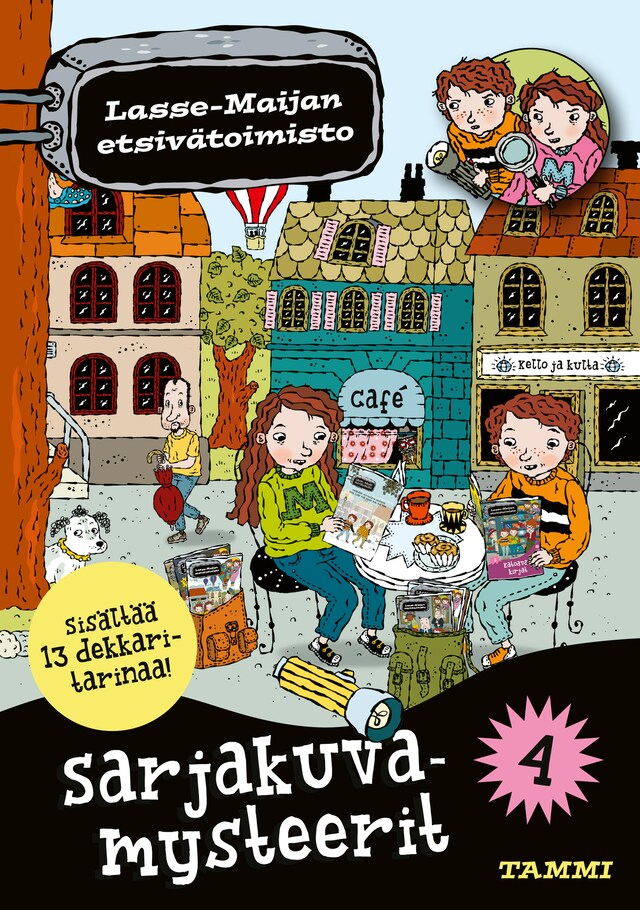 Buchcover für Sarjakuvamysteerit 4. Lasse-Maijan etsivätoimisto