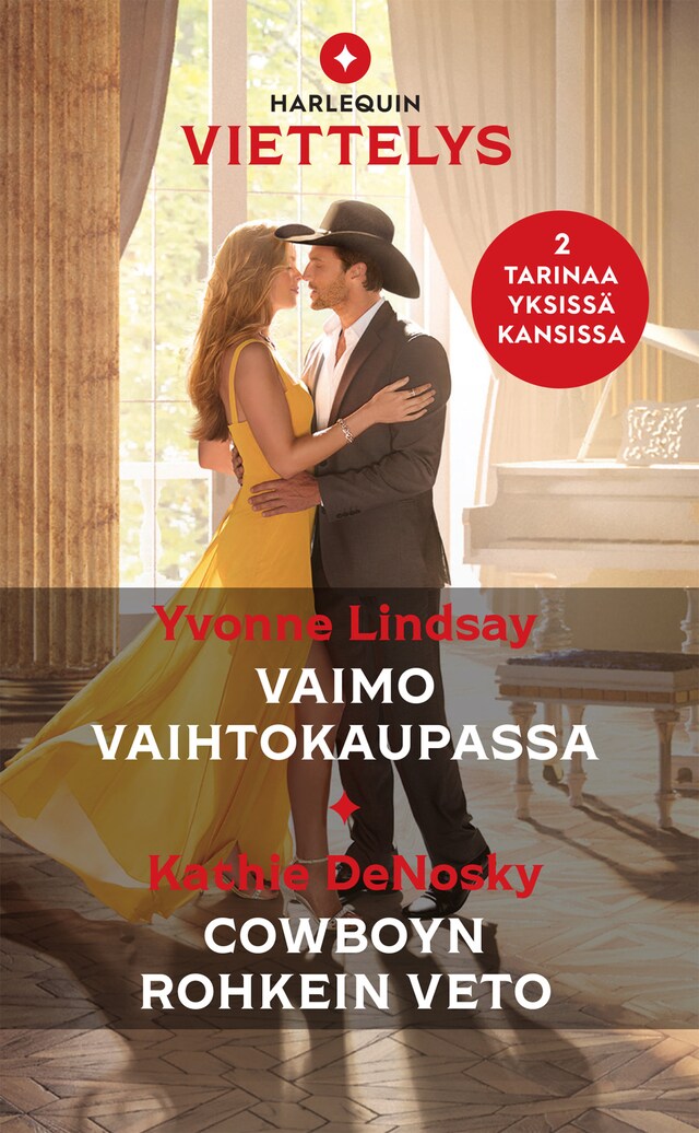 Book cover for Vaimo vaihtokaupassa / Cowboyn rohkein veto
