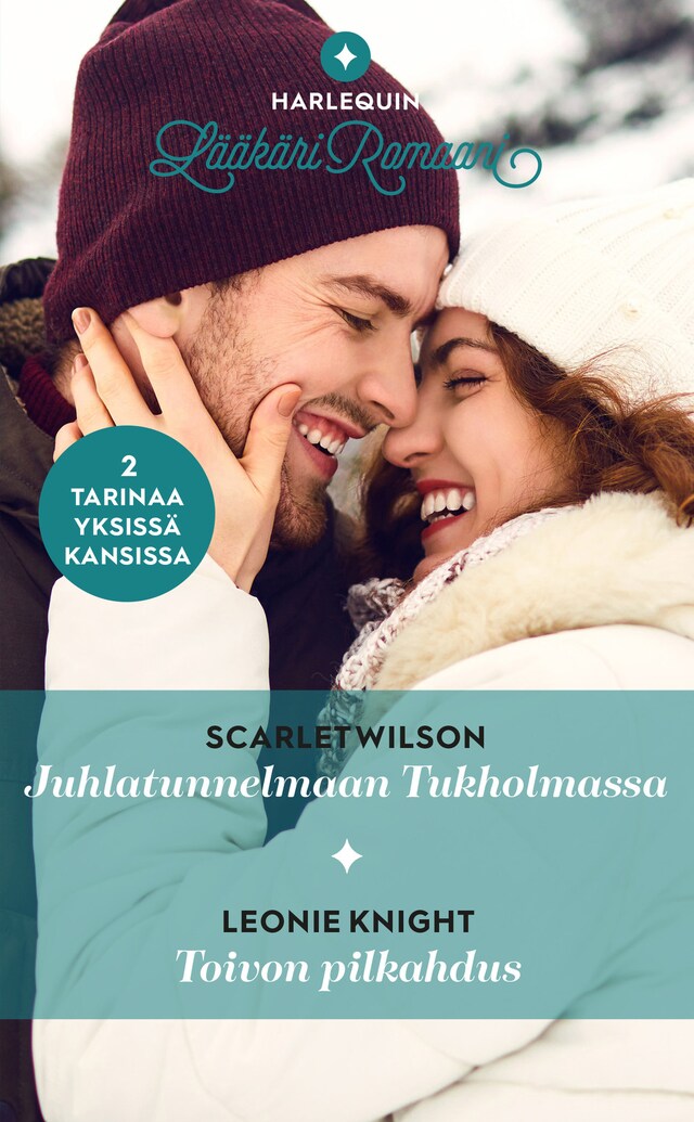 Book cover for Juhlatunnelmaan Tukholmassa / Toivon pilkahdus