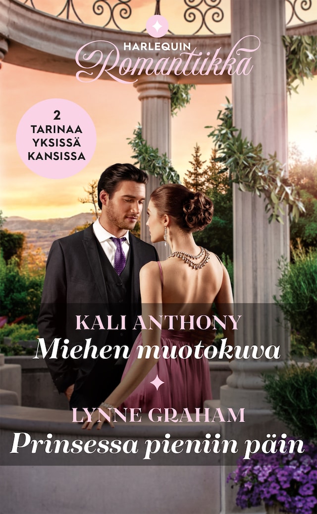 Book cover for Miehen muotokuva / Prinsessa pieniin päin