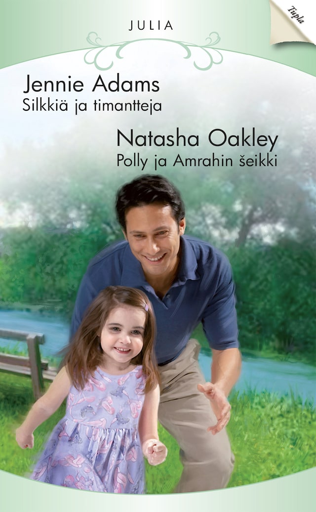 Couverture de livre pour Silkkiä ja timantteja / Polly ja Amrahin seikki