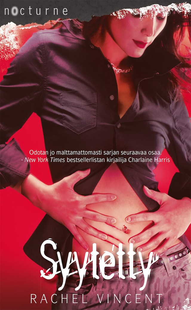 Book cover for Syytetty
