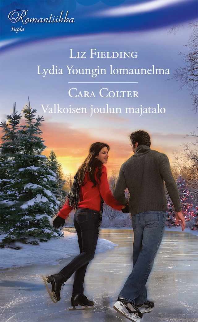 Book cover for Lydia Youngin lomaunelma / Valkoisen joulun majatalo
