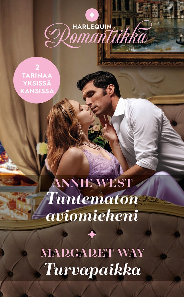 Book cover for Tuntematon aviomieheni / Turvapaikka