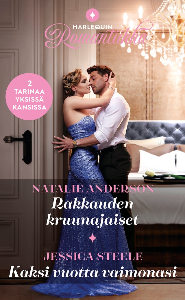 Book cover for Rakkauden kruunajaiset / Kaksi vuotta vaimonasi