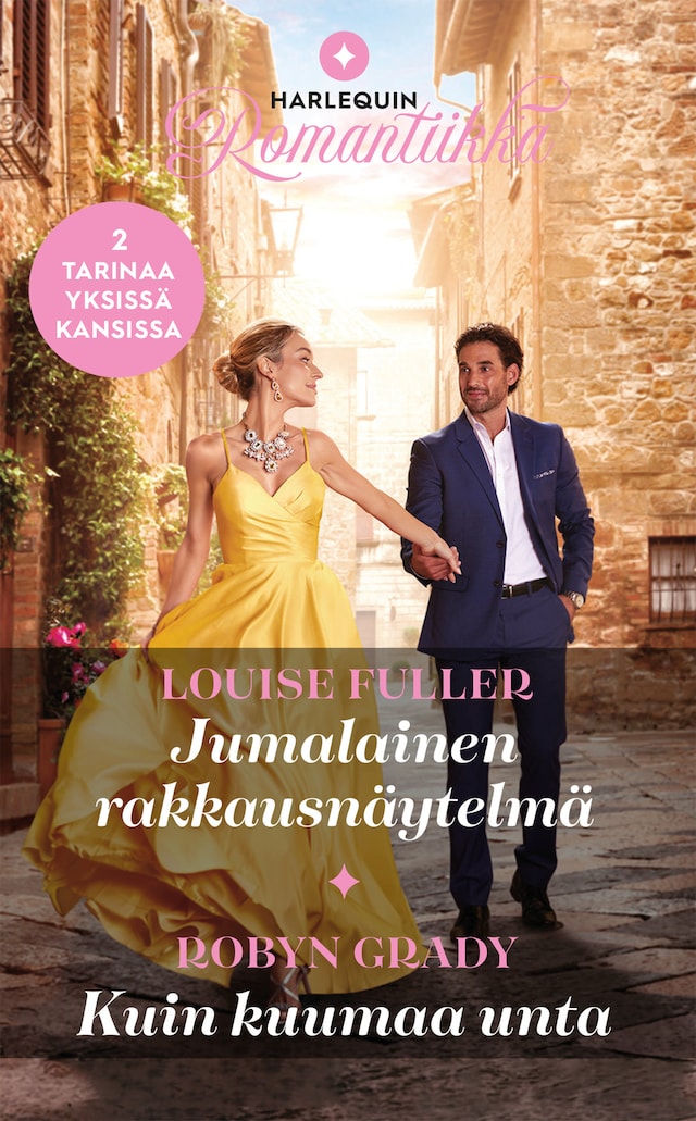 Book cover for Jumalainen rakkausnäytelmä / Kuin kuumaa unta