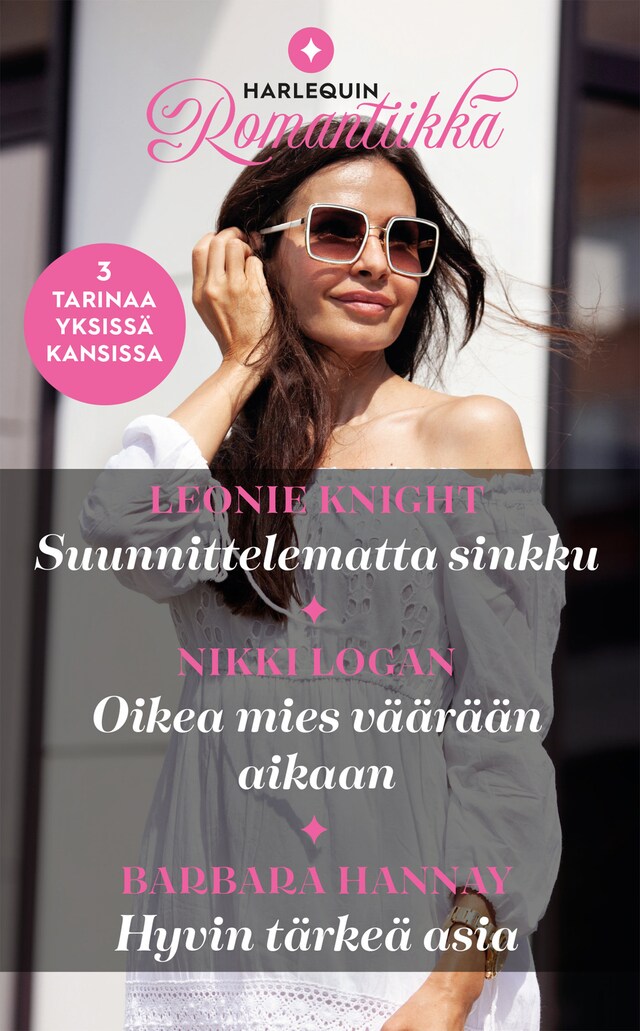 Couverture de livre pour Suunnittelematta sinkku / Oikea mies väärään aikaan / Hyvin tärkeä asia