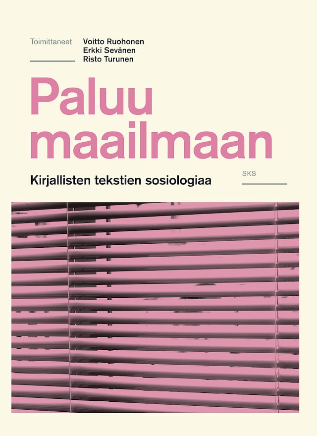 Book cover for Paluu maailmaan