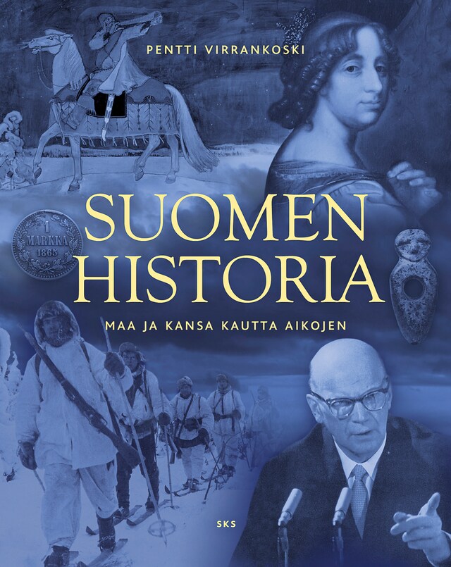 Buchcover für Suomen historia