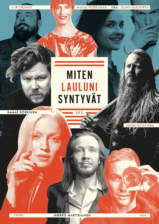 Book cover for Miten lauluni syntyvät?