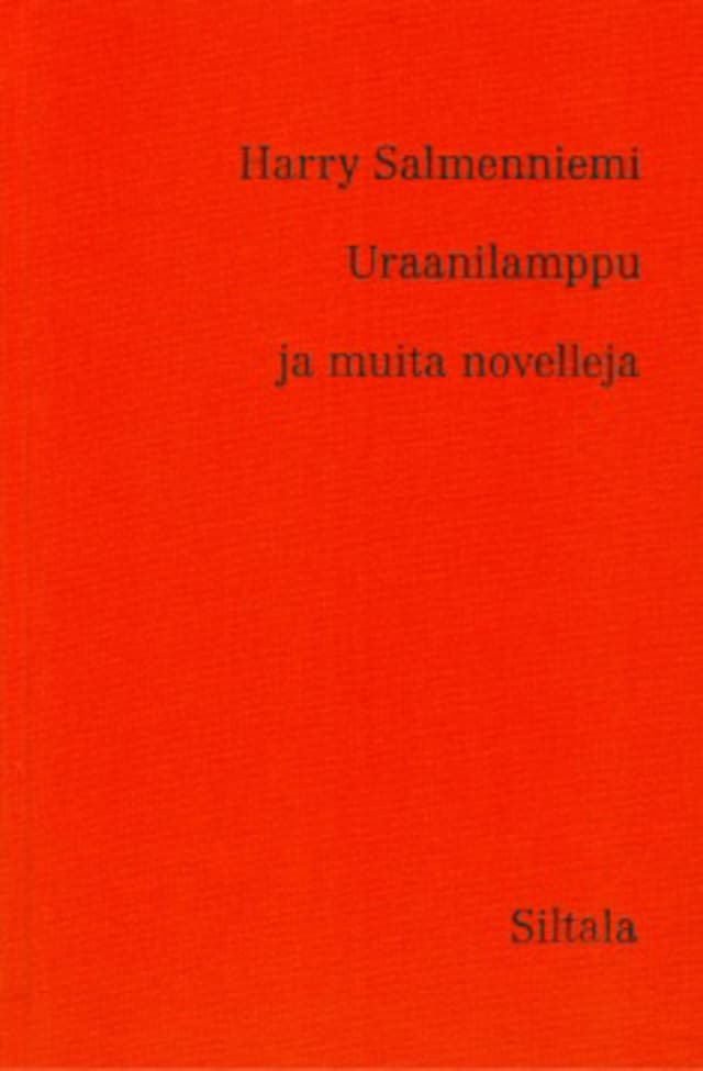 Buchcover für Uraanilamppu ja muita novelleja