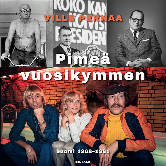 Book cover for Pimeä vuosikymmen