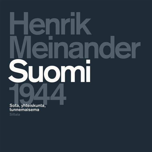 Portada de libro para Suomi 1944