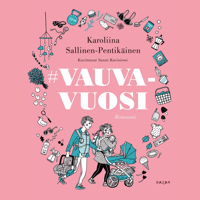 Book cover for #vauvavuosi
