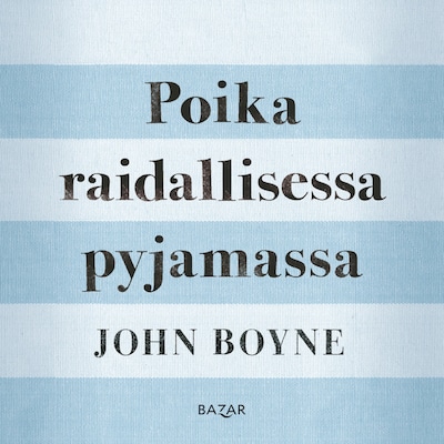 Poika raidallisessa pyjamassa